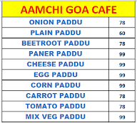 Aamchi Goa Cafe menu 4