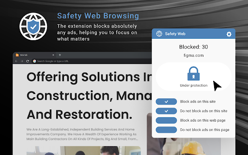 Safety Web - Adblocker for Web