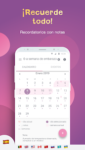 Calendario de embarazo, mi gravidez dia a dia