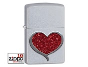 Bật Lửa Zippo 29410 Glitter Heart - Chính Hãng 100%