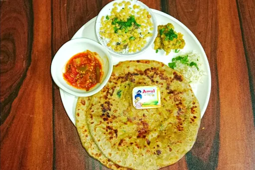 Aloo Gobi Paratha