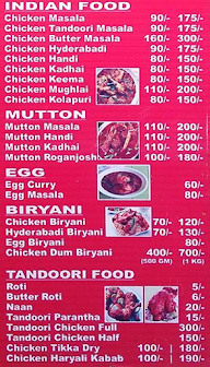 Appu Indian & Chinese Fast Food menu 2