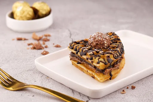 Ferrero Rocher Waffle Sandwich