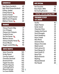 Shake Tank menu 1