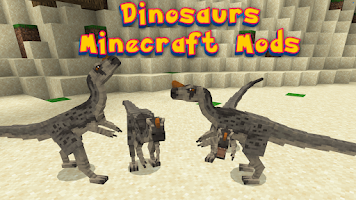 Dinosaur Mod Minecraft Screenshot