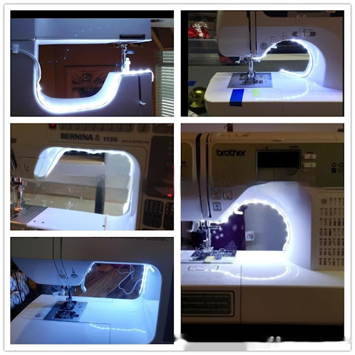 Title 1, Sewing Machine LED Lamp Kit DC5V Flexible USB 3...