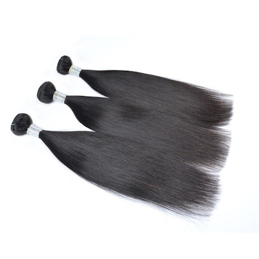 Title 6, Real Hair Wigs Hair Bundles 9A Straight Europea...