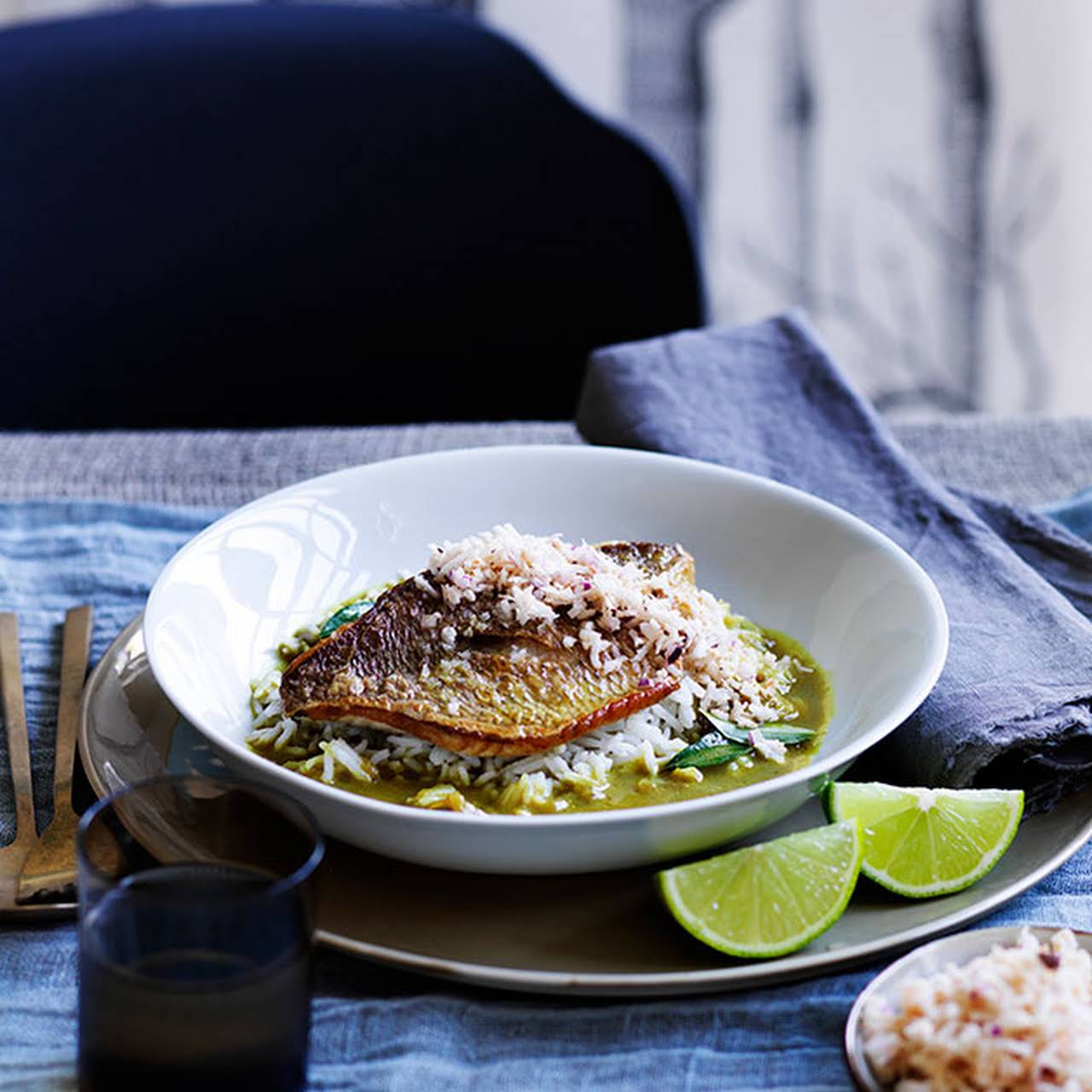 Fish Curry Gone Coconut Sambal