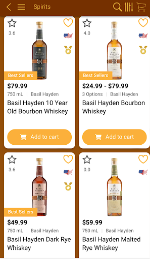 Screenshot GOLDEN OX LIQUORS