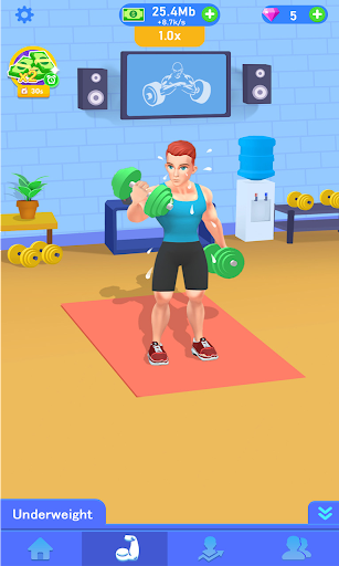 Screenshot Idle Workout Success Life