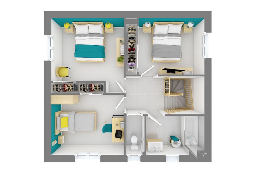  Vente Terrain + Maison - Terrain : 400m² - Maison : 90m² à Chabottes (05260) 