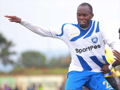 Former AFC Leopards midfielder Whyvonne Isuza