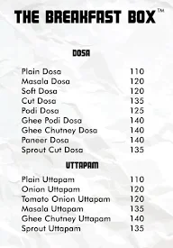 The Breakfast Box menu 3