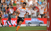 Robert Ebersohn of the Cheetahs during the Absa Currie Cup match between Toyota Free State Cheetahs and Vodacom Blue Bulls from Free State Stadium on October 12, 2013 in Bloemfontein, South Africa. 