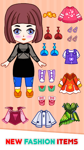 Screenshot chibi doll dress up makeover