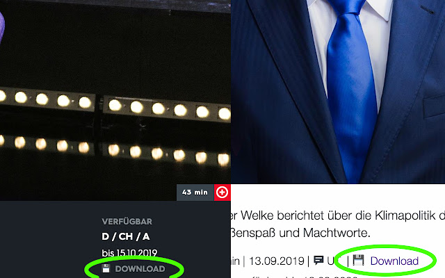 Download Link for zdf and 3sat Videos chrome extension