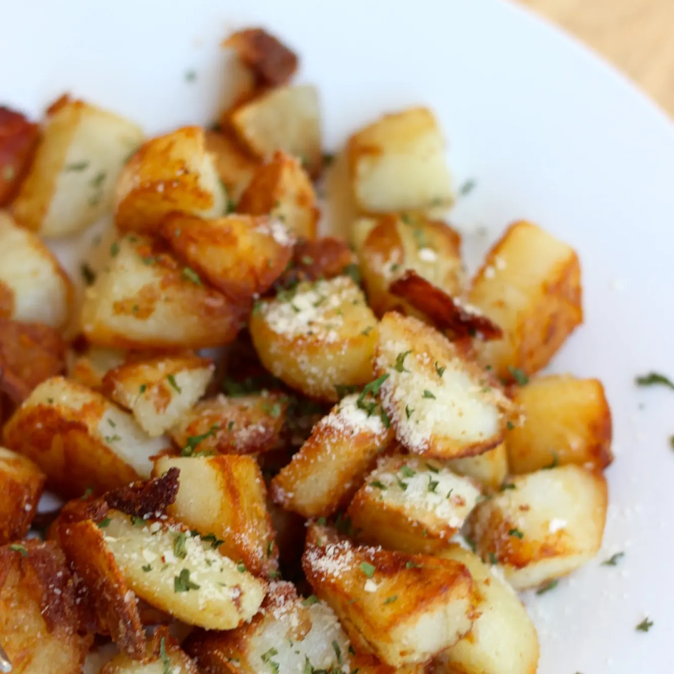 Pan Fried Baby Potatoes - The Farmwife Feeds