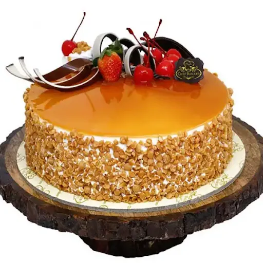 Premium Butterscotch Eggless Cake 1kg