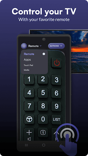 Screenshot Remote control for TCL TVs