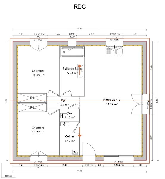 Vente maison neuve 5 pièces 65 m² à Bas-en-Basset (43210), 207 000 €