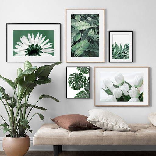 Title 12, Home bedroom interior decoration poster canvas ...