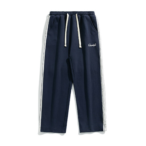 Title 3, Mens Loose Versatile Athleisure Embroidered Sw...