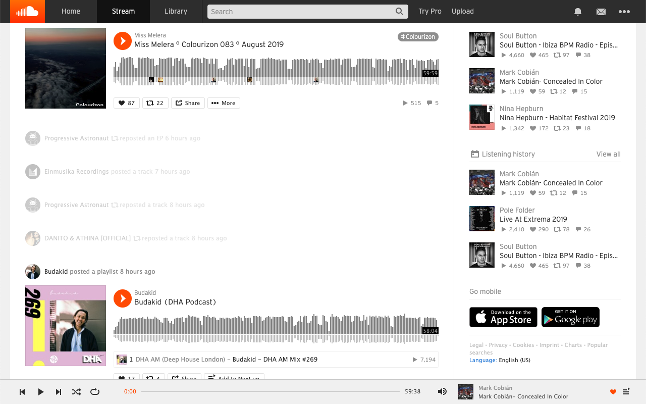 SoundCloud set filter Preview image 0