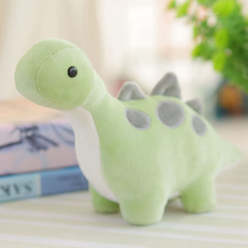 Title 4, Soft and cuddly dinosaur plush toy for kids. Pe...