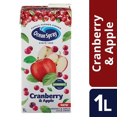 Ocean Spray Cranberry & Apple Juice - 1 ltr