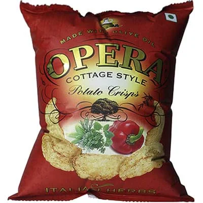 Opera Potato Crisps Italian Herbs 60 Gm