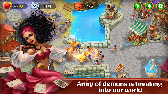 Holy TD Towers MOD APK Unlimited Ruby - AndroPalace