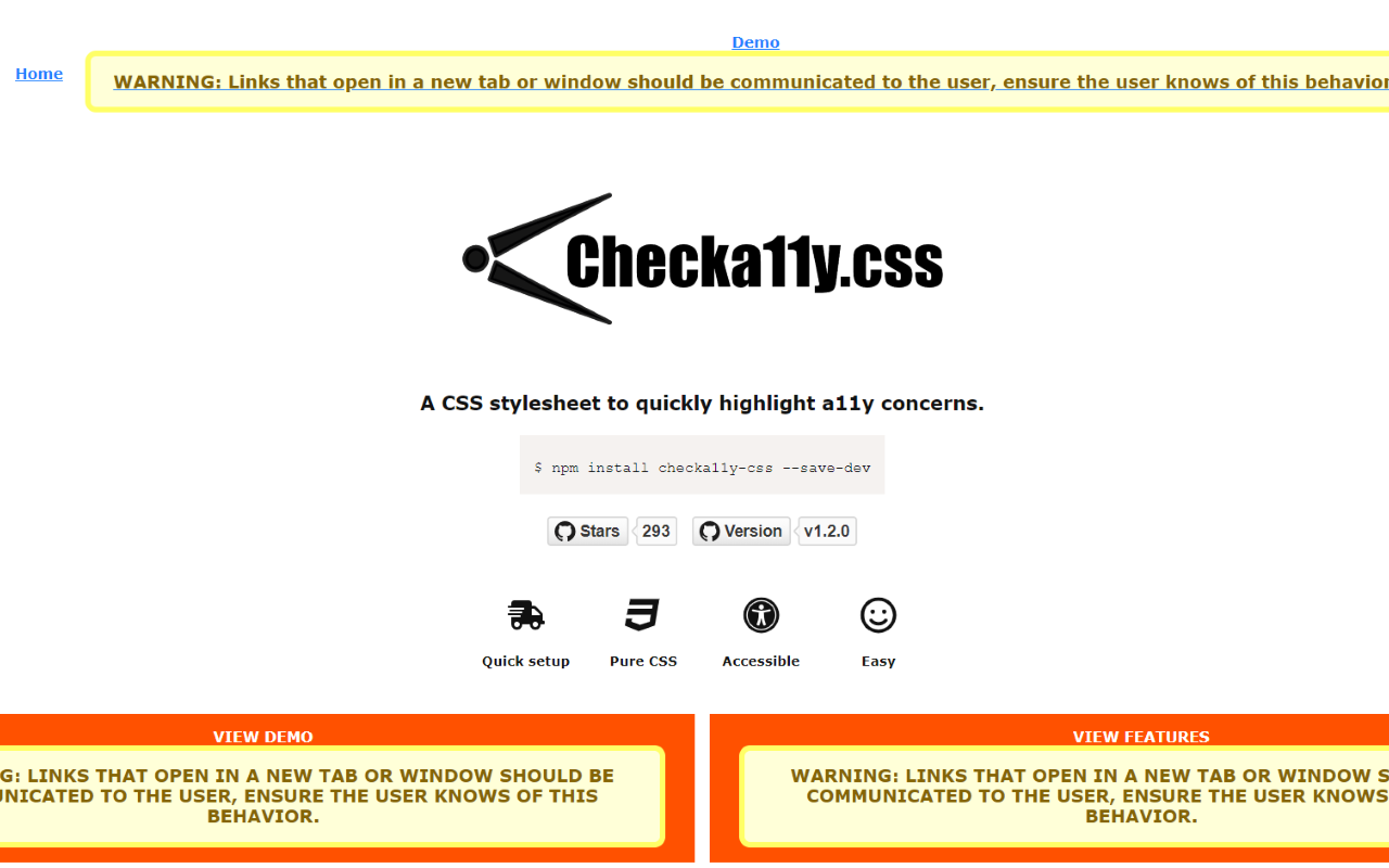 Checka11y.css Preview image 0