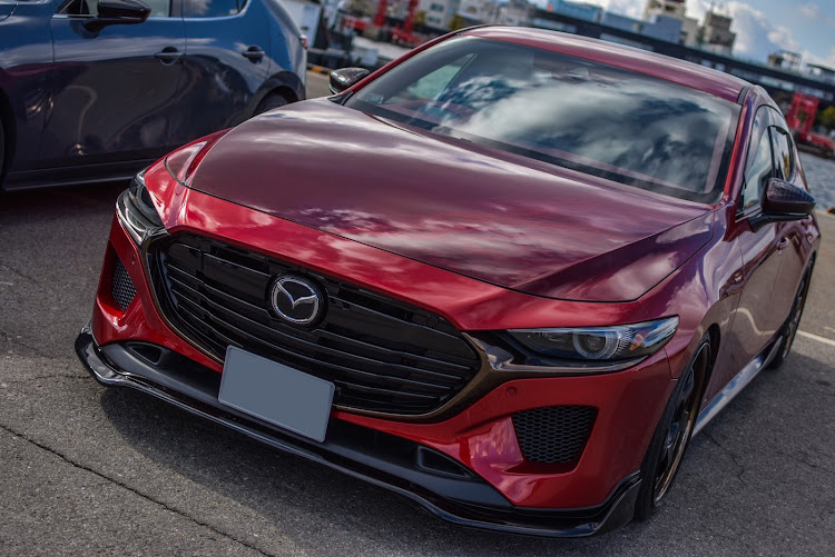 CX-8のオフ会・pickupされたい・冬至・グラインダータトゥーボンネット・3Dペイントに関するカスタム事例の投稿画像4枚目