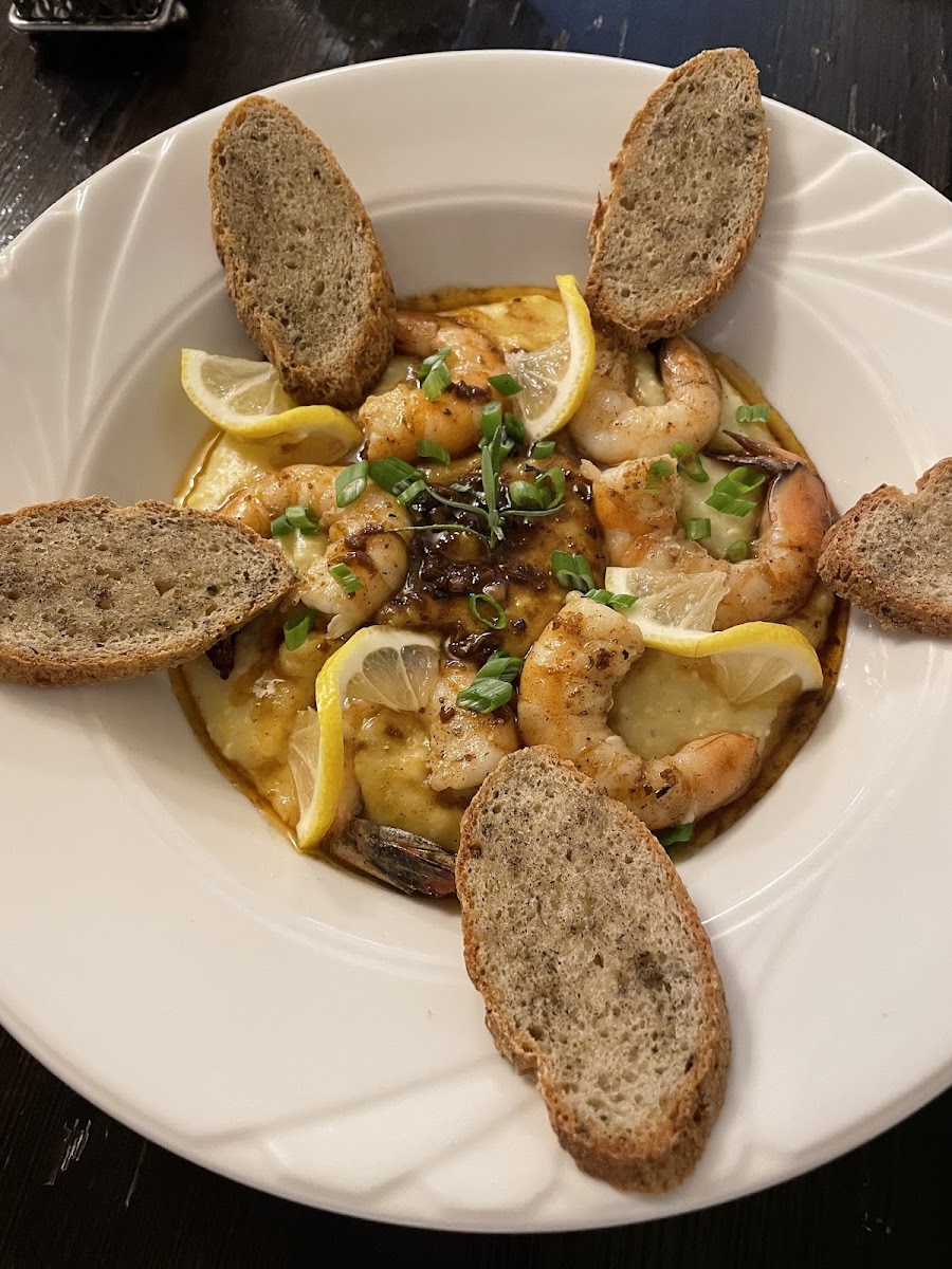 Gluten Free/Dairy Free Shrimp & Grits