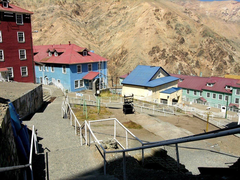 Sewell, a cidade mineira abandonada nos Andes