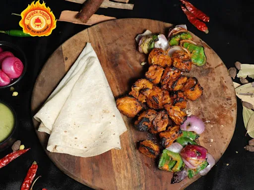 Tandoori Chaap Tikka 12 Pcs With 2 Rumali Roti