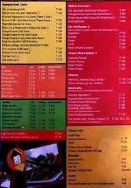 Dragon Noodles menu 2