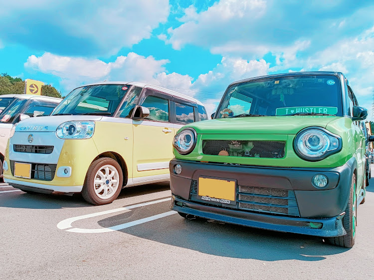 ムーヴキャンバスのコラボありがとうございました・土岐イオンモール・新型キャンバス・ハスラー・吊り輪装着に関するカスタム事例の投稿画像2枚目
