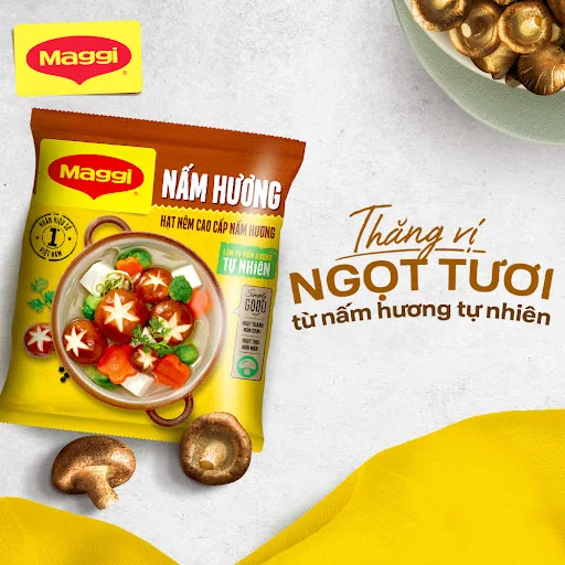 Hạt nêm cao cấp MAGGI Nấm Hương gói 450g