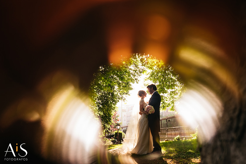 Boda urbana en el hotel Wellington