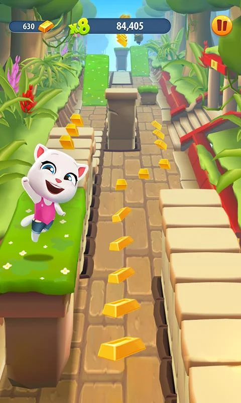   Talking Tom: Corrida do Ouro: captura de tela 