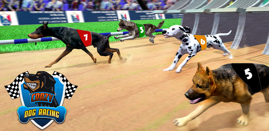 Racing Dog Simulator : Crazy Dog Racing Games