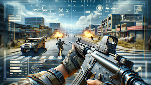 Screenshot Gun Games 3D Offline Fps Games