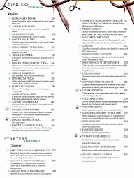 Gufha Restaurant menu 1