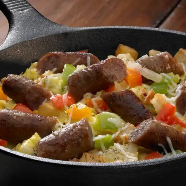 Cast Iron Skillet Johnsonville Breakfast Sausage 