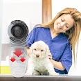 Máy Hút Tự Động Dọn Lông Rụng Cho Chó Mèo Không Làm Đâu Thú Cưng , Không Ồn Dễ Dàng Vệ Sinh Cực Tiện Lợi An Toàn