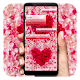 Download Pink Flower Heart Keyboard For PC Windows and Mac 10001002