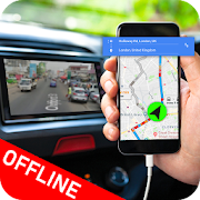 Offline Route Directions & Satellite Traffic Map  Icon
