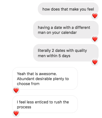 testimonial 2 dates a month