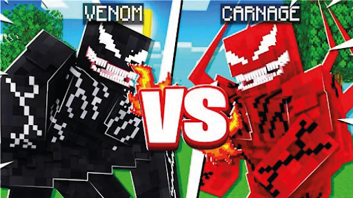 Venom Vs Carnage Mod for MCPE